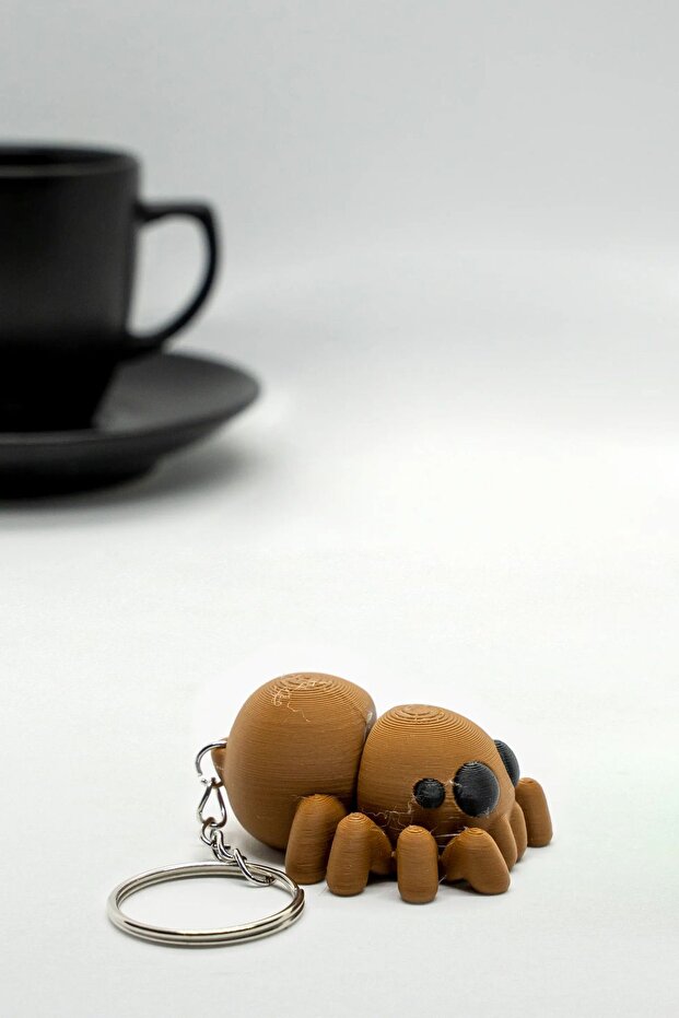 Bear Brown 3D Moving Keychain - 2