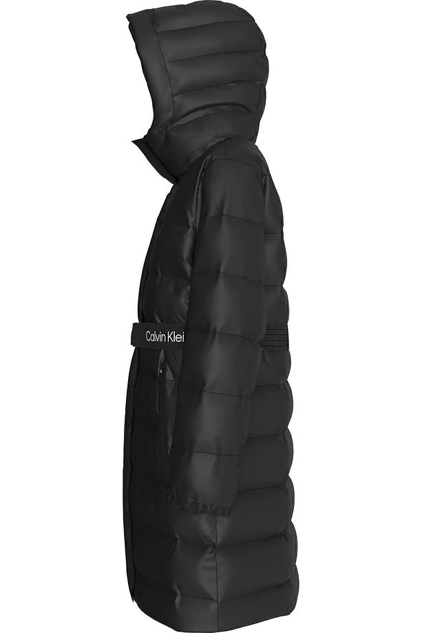 LW PADDED LONG FITTED JACKET - 5