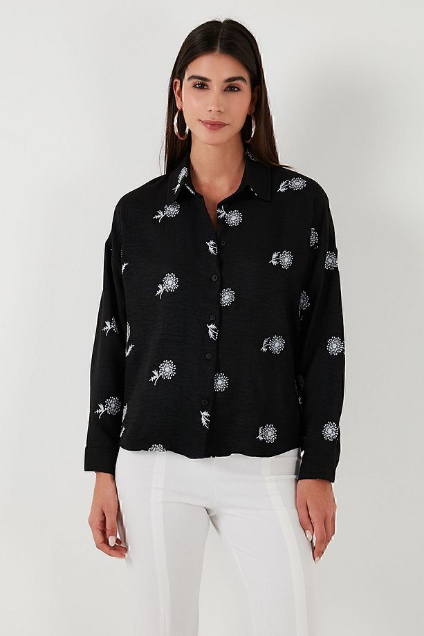 Çiçekli Regular Fit Gömlek  GÖMLEK 67044532S4 - 4