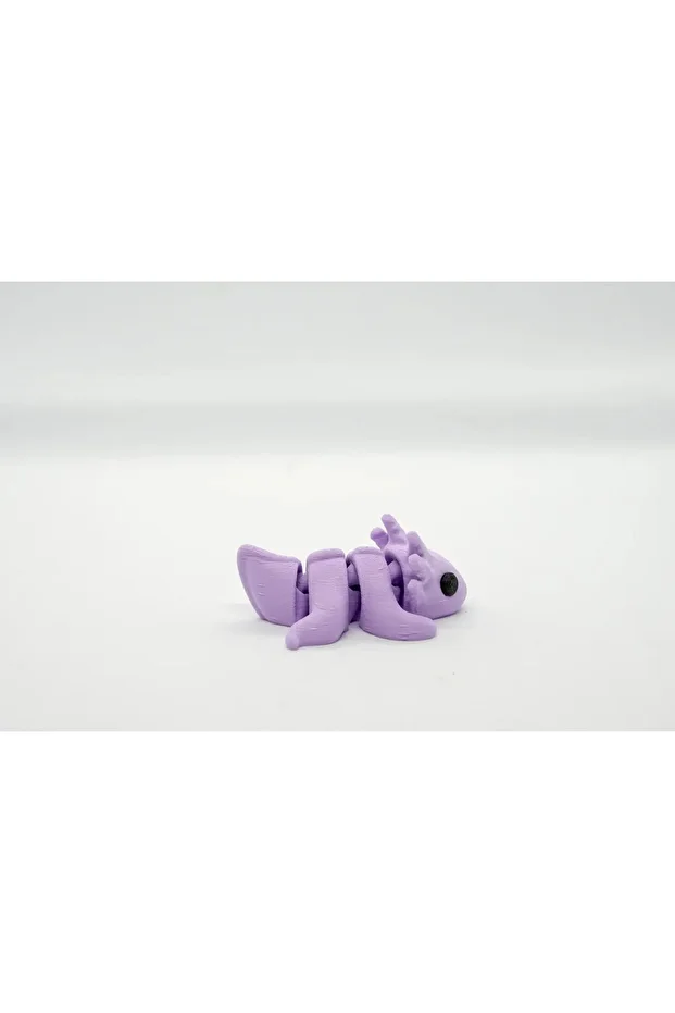 Aksolotl 3D Hareketli Model - 3