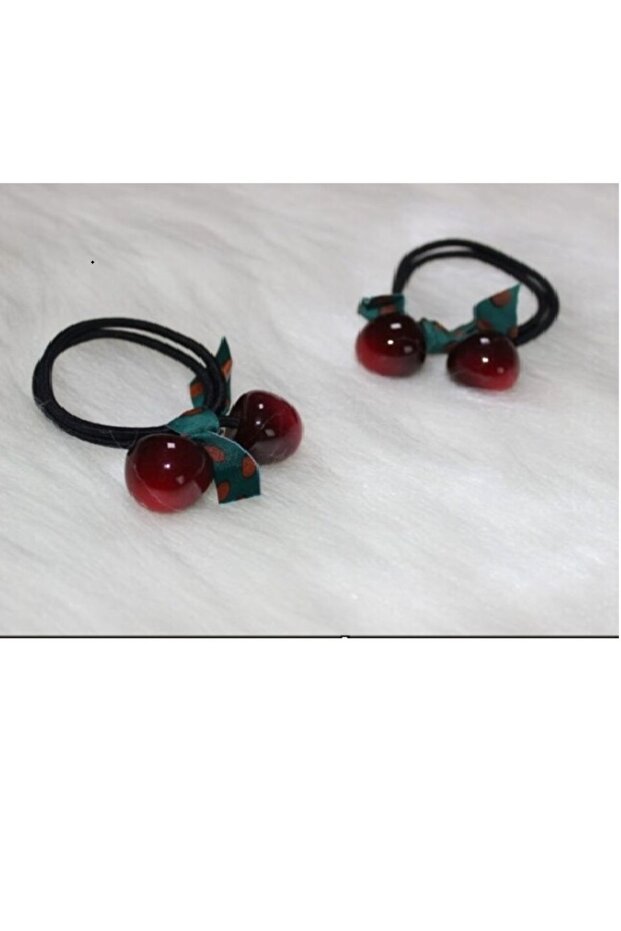 مشبك مطاطي من الكرز - 1