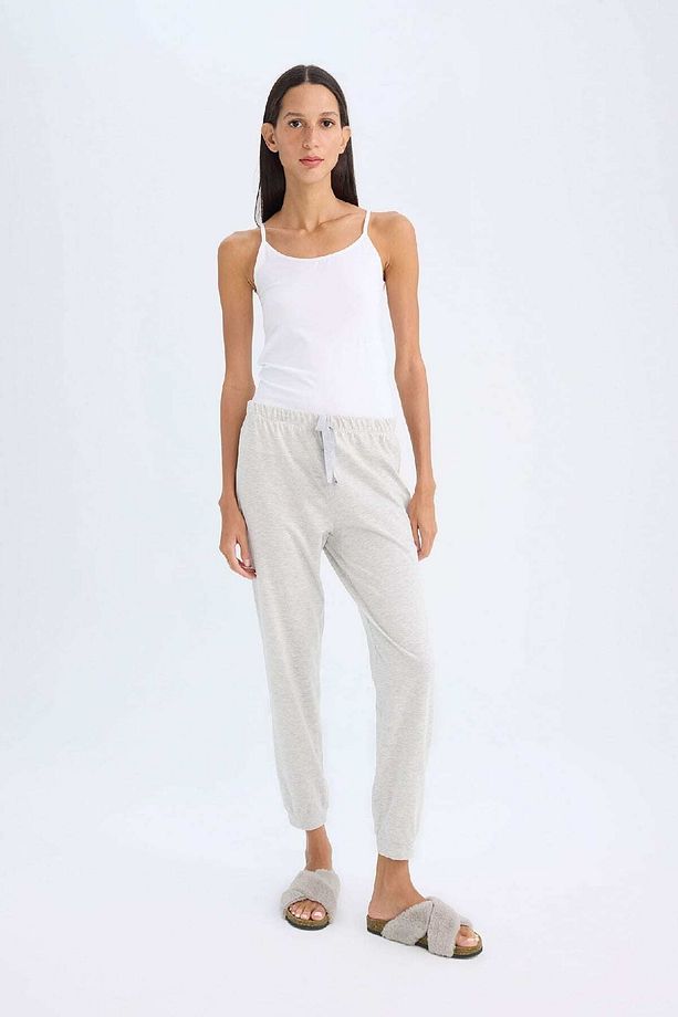 Fall In Love Regular Fit Beli Bağcıklı Lastikli Paça Pijama Altı B8712ax24au - 2