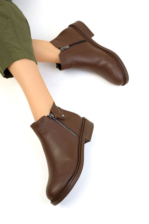 Kahve Kadın Bot & Bootie 19553 - 4