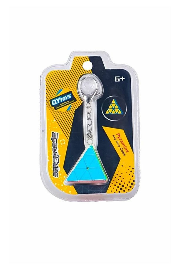 Mini Pyraminx Qy Speed Zeka Küpü Akıl Küpü Rübik Küp Anahtarlık - 4