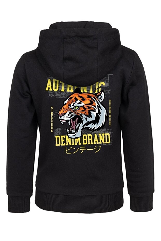 BRZ KIDS Baskılı Erkek Çocuk Sweatshirt Hoodie