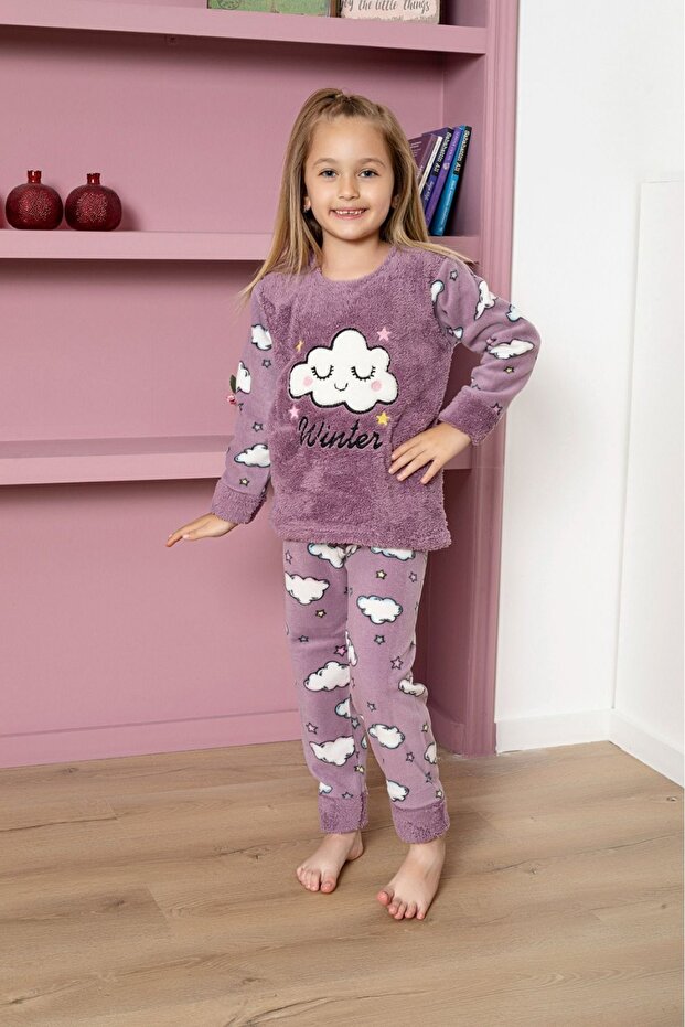 FLEECE PAJAMA SET - 1