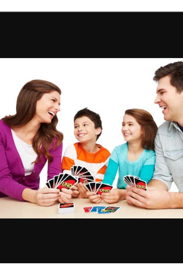 Uno Çift Deste 112 Kart Uno Oyun Kağıt Aile Oyunu - 2