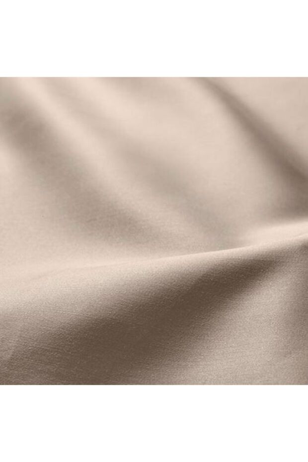ملاءة مطاطية مزدوجة من Nattjasmın، بيج فاتح - 4