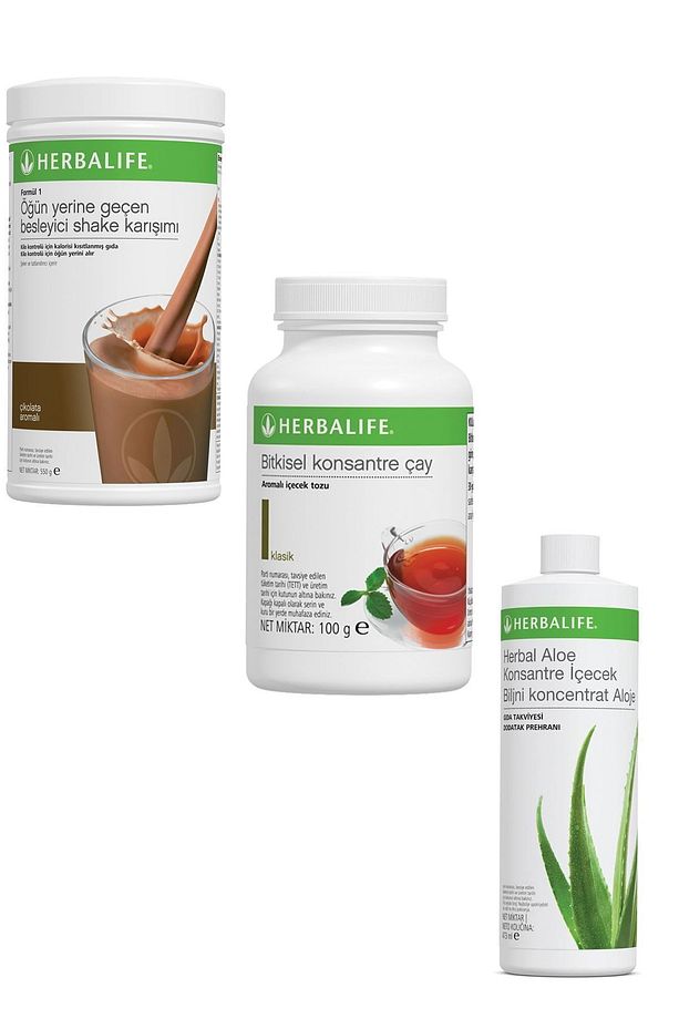 Shake 1 Adet Çikolatalı 1 Adet Klasik Çay 100gr Ve 1 Adet Herbal Aloe Içecek - 1