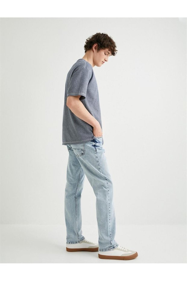 Mark Jean - Straight Fit Pipe Leg Jeans