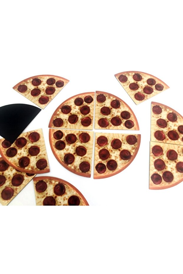 Magnet Pizza Kesir Modeli - 1