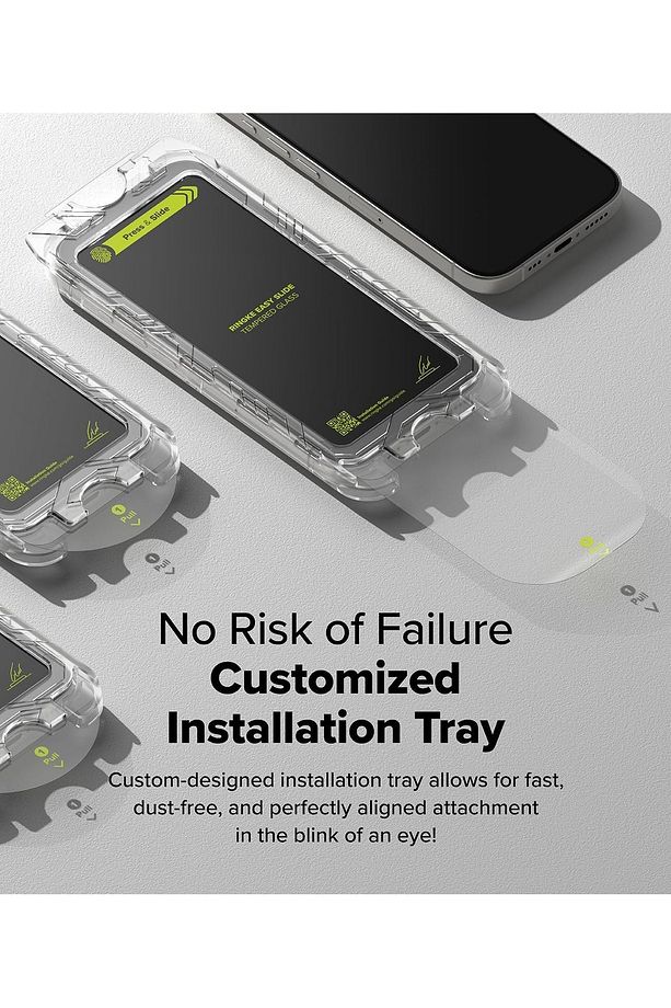 İphone 16 Pro Max Uyumlu Ekran Koruyucu Cam Uygulama Aparatlı Kit Kolay Kurulum Destekli Tam Kaplar - 3