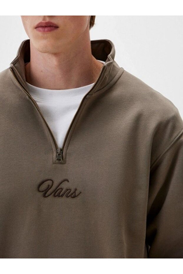 Scripted Loose Fleece QZIP - 4