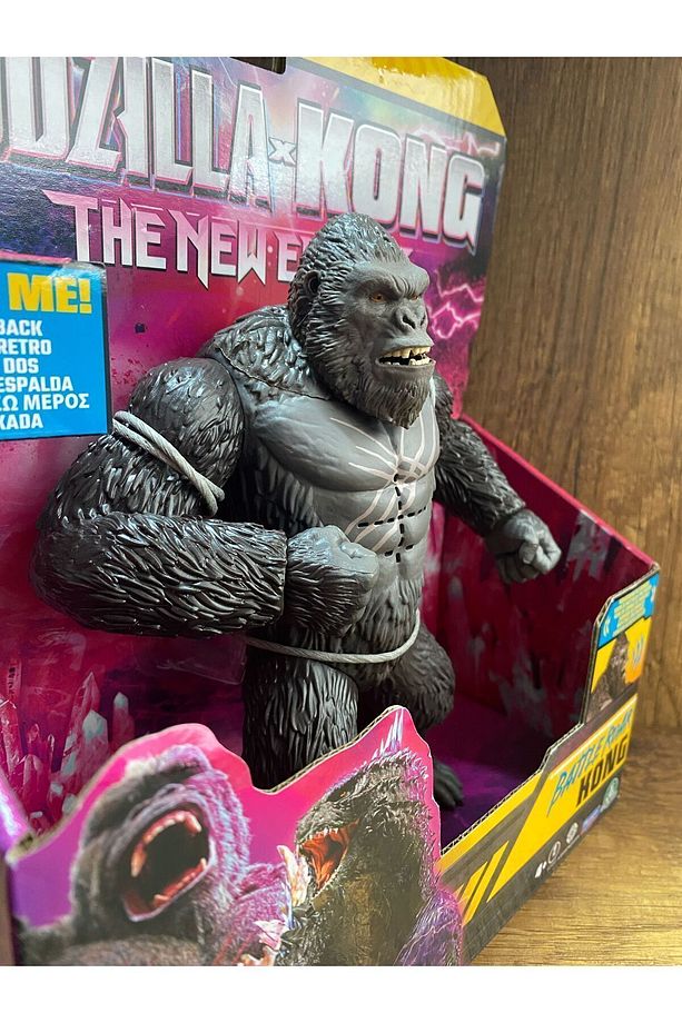 KİNG KONG DEV FİGÜR OYUNCAK KING KONG MAYMUN FİGÜR SESLİ AĞZI OYNAR ÖZER FİGÜR KİNG Kong Dev - 2
