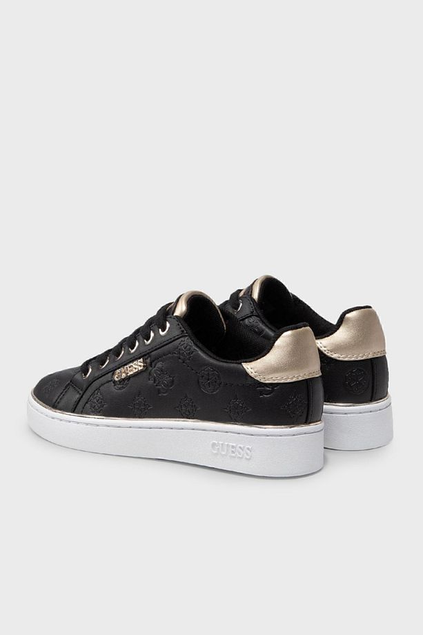 Logolu Beckie Sneaker Ayakkabı Kadın Ayakkabı Fl5bekfal12 Blkbl - 3