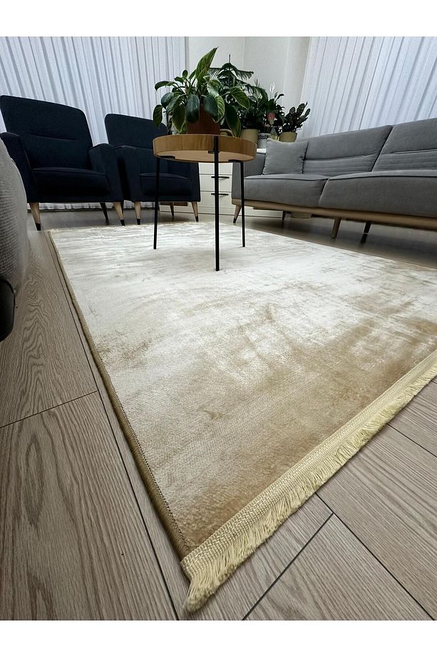 Kaymaz Taban Bambu Dokuma Taban Halı Salon ve Oturma odası Halısı - 7