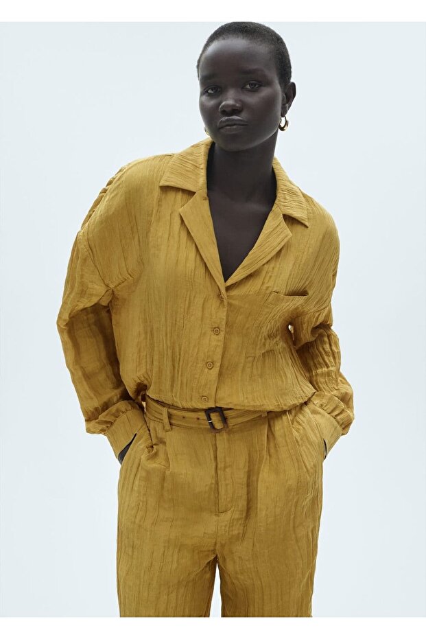 Cepli dokuma gömlek - 1