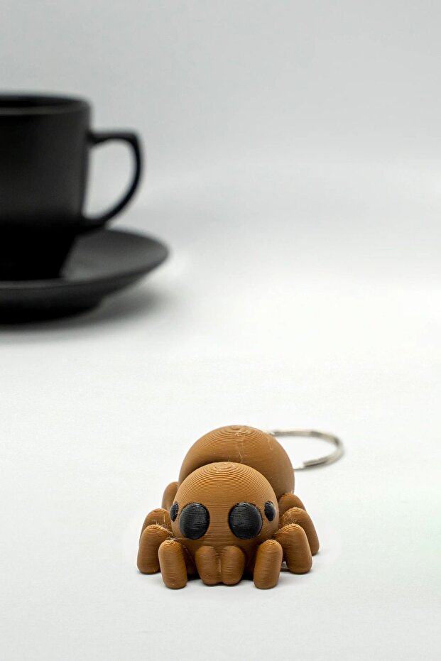 Bear Brown 3D Moving Keychain - 1