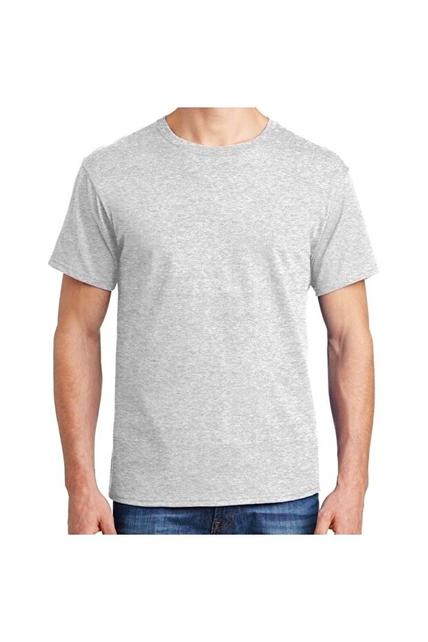 Gri Oversize Tişört - 2