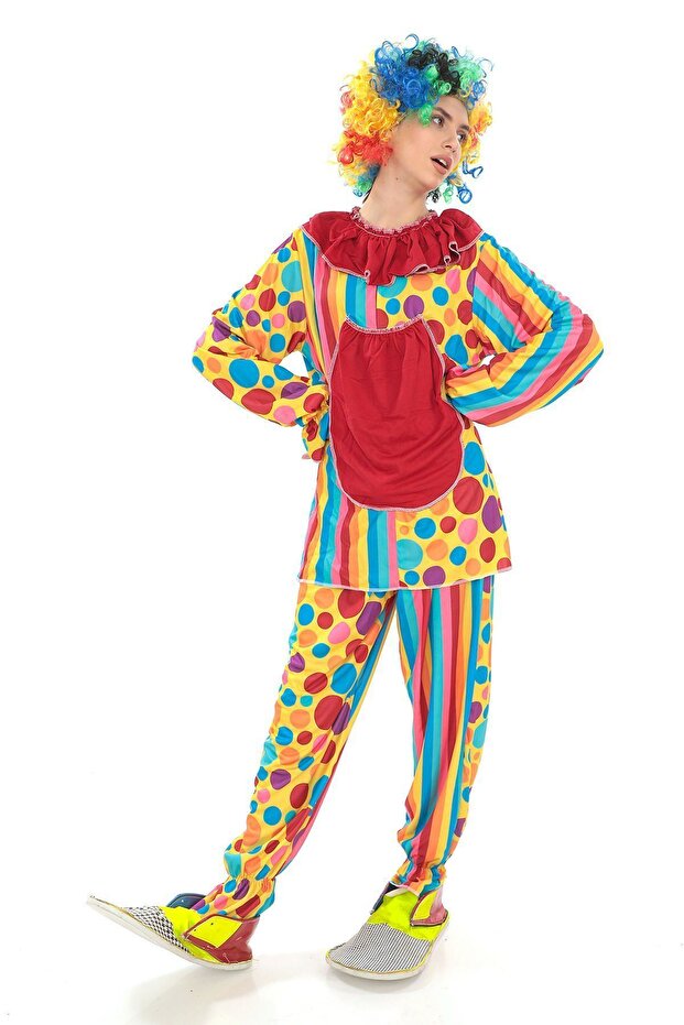 Unisex Adult Clown Set