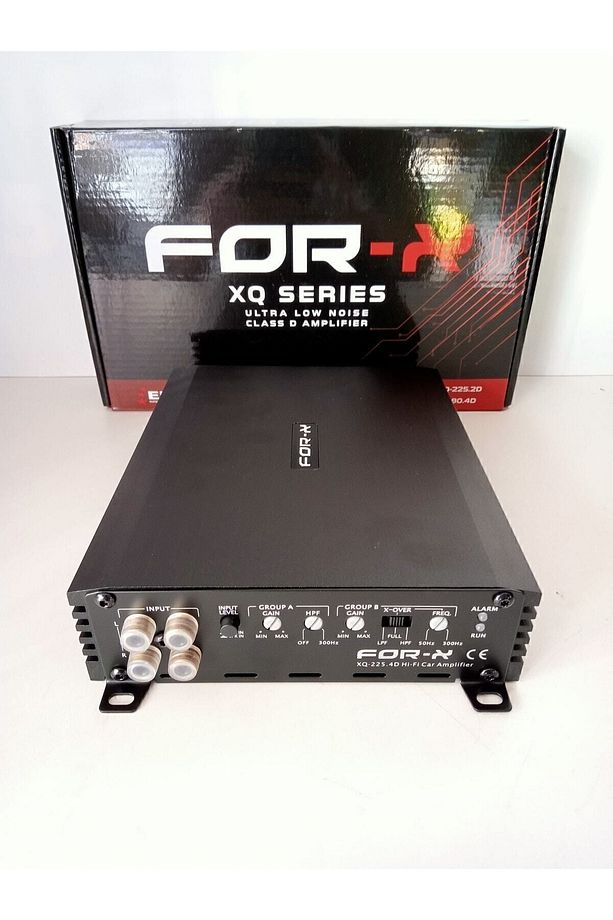 Amfi + For-x Çakmak - For-x XQ-225.4D 4 Kanal Ses ve Bass Anfisi - 2