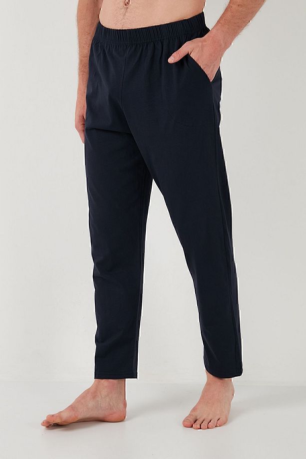 Pamuklu Regular Fit Kısa Kollu Pijama Takımı Erkek PİJAMA TAKIMI 6572010 - 6