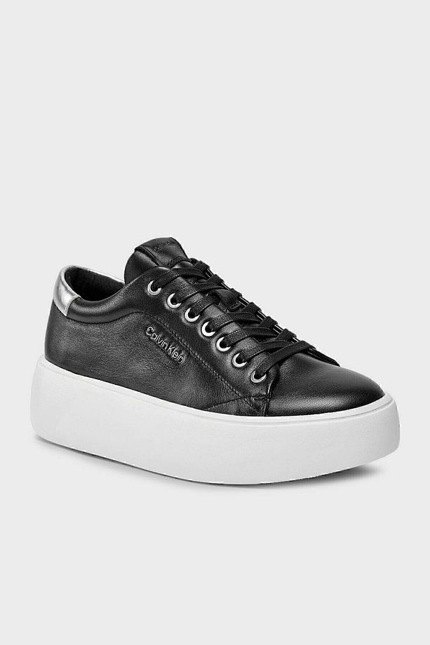 Kalın Tabanlı Deri Sneaker Ayakkabı HW0HW018610GN AYAKKABI HW0HW01861 0GN - 5