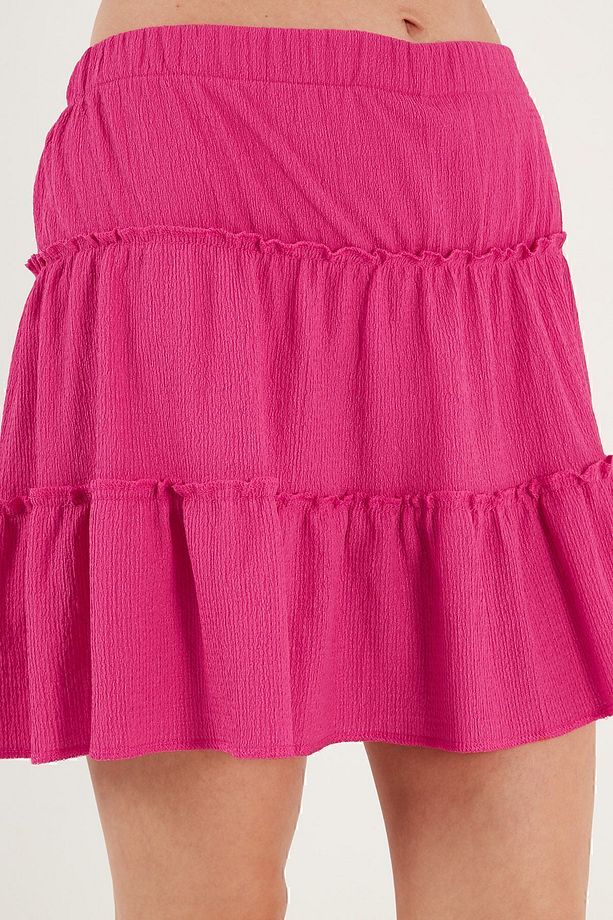 Beli Lastikli Mini Şort Etek ŞORT ETEK 5865038 - 5