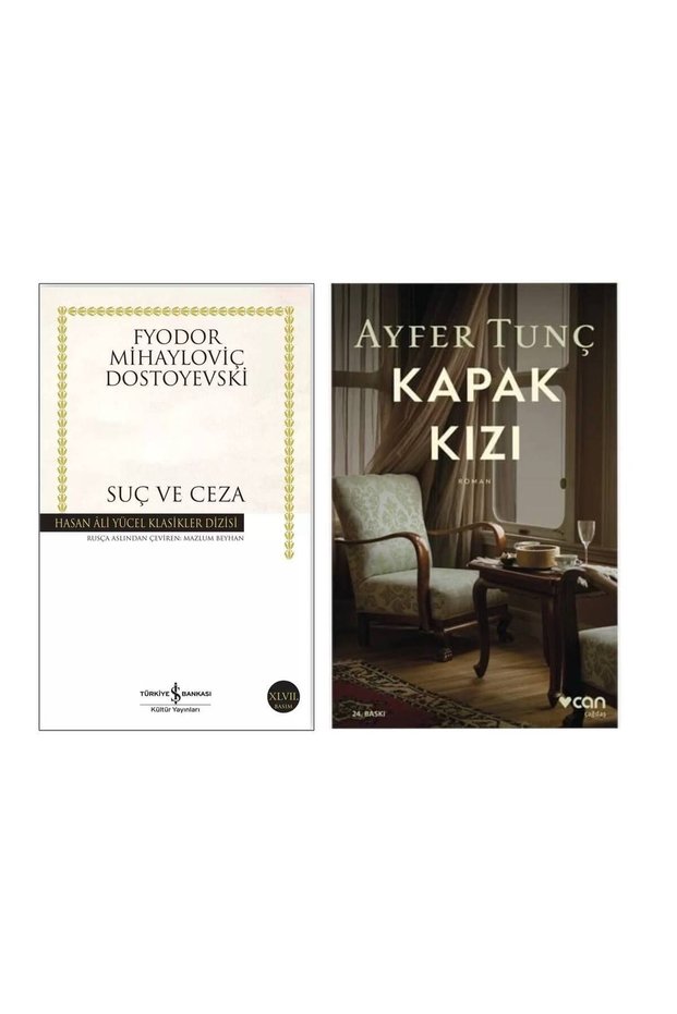 Suç ve Ceza Fyodor Mihayloviç Dostoyevski - Kapak Kızı Ayfer Tunç