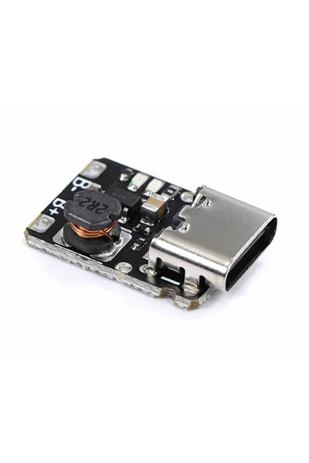 TP4057 Type C Pil Şarj Deşarj Modülü Mini Powerbank Devresi 3.7V Lityum Lion 18650 Batarya - 2