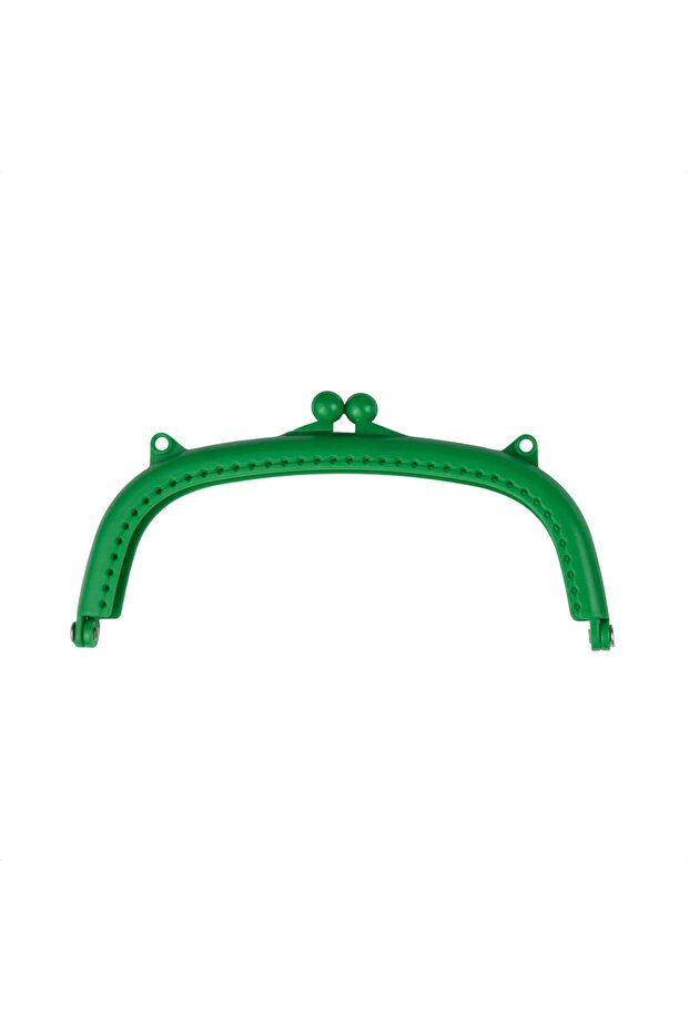 16 cm Green Plastic Bag and Wallet Clip