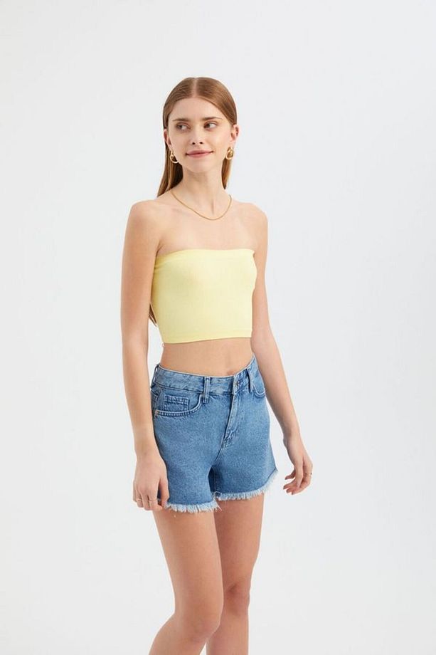 Kolsuz Basic Crop Top - 3