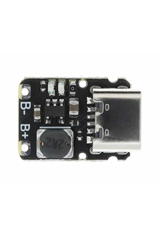 TP4057 Type C Pil Şarj Deşarj Modülü Mini Powerbank Devresi 3.7V Lityum Lion 18650 Batarya - 1