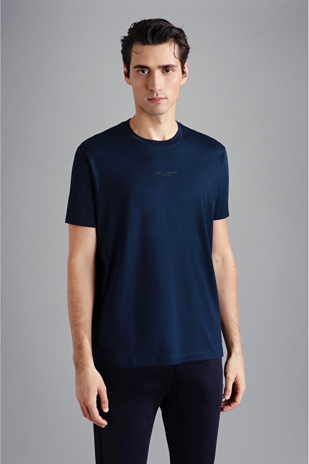 MEN'S KNITTED T-SHIRT C.WCOTTON
