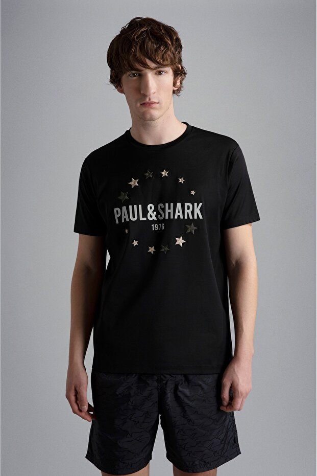 MEN'S KNITTED T-SHIRT C.WCOTTON