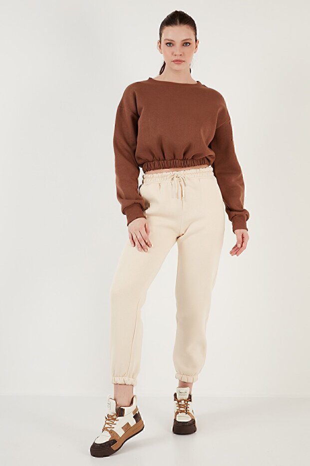 Pamuklu Regular Fit Şardonlu Jogger Eşofman Altı Eşofman Altı 5864276k - 1