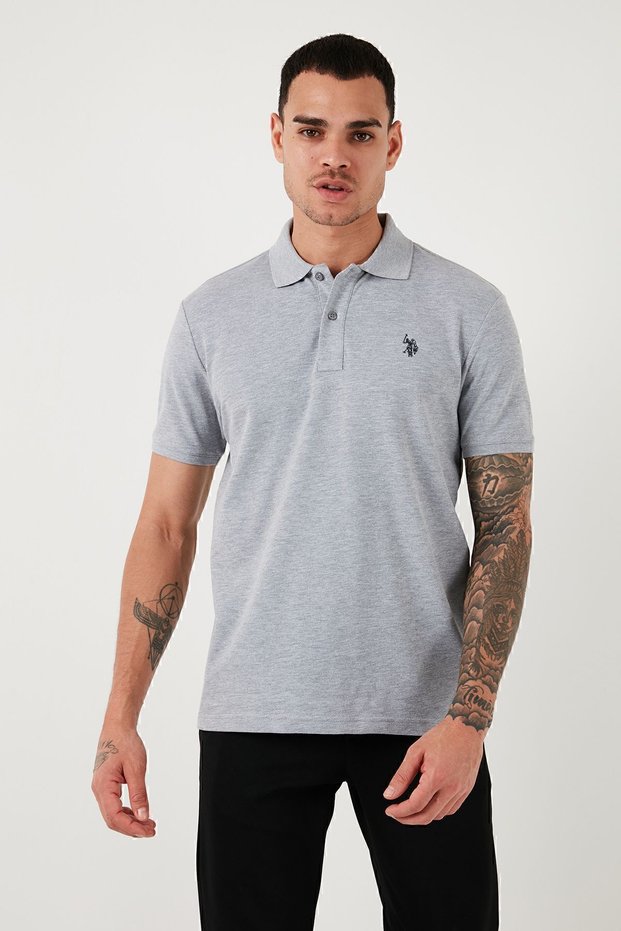 U.S. Polo Cotton Slim Fit Polo Collar t Shirt Men's Polo Collar t Shirt G081Gl0111792406