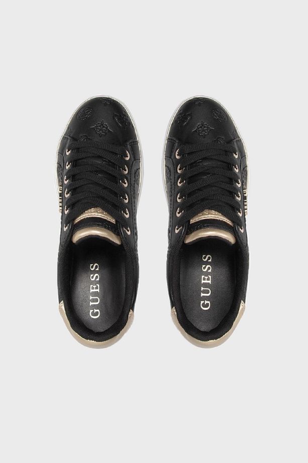 Logolu Beckie Sneaker Ayakkabı Kadın Ayakkabı Fl5bekfal12 Blkbl - 5