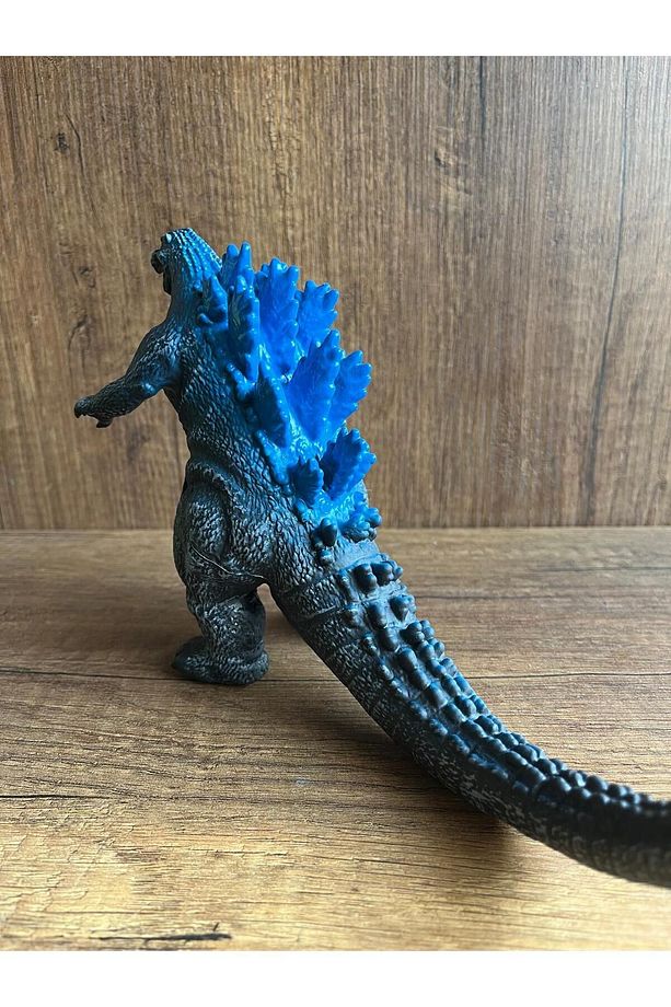 Godzilla Dinozor Sesli 25 Cm Oyuncak Godzilla Dinazor Ejderha Dinozor Godzila Mavi Godzilla Dinozor - 5