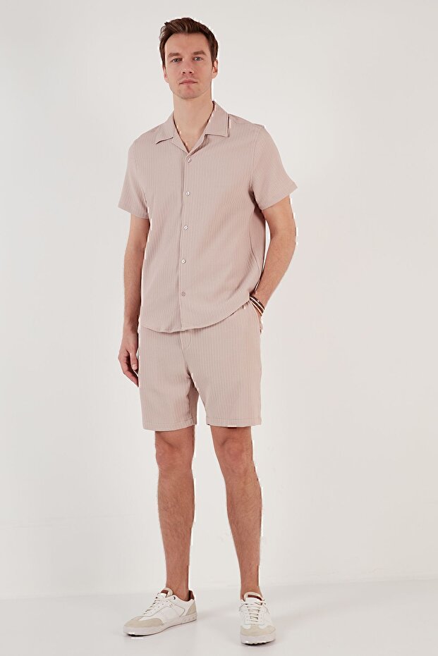 Waist Tied Pocket Slim Fit Short Men's SHORTS CF24S657850