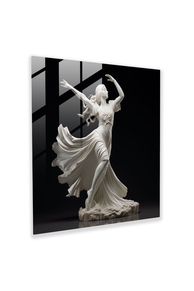 Classic Ballerina Glass Painting - Classic, Ballerina, Glass Wall Art, Beauty