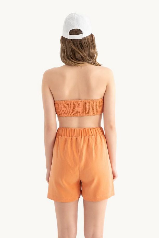 Straplez Basic Crop Top - 3