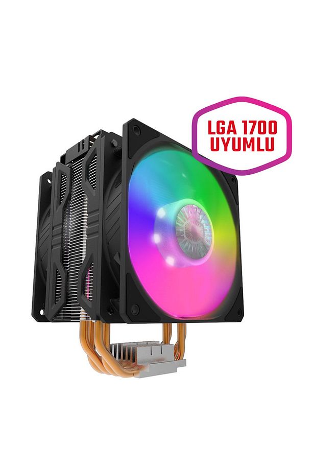 Hyper 212 Rr-212tk-18pa-r1 Led Turbo Argb 2x120mm Intel/amd Cpu Soğutucu - 1