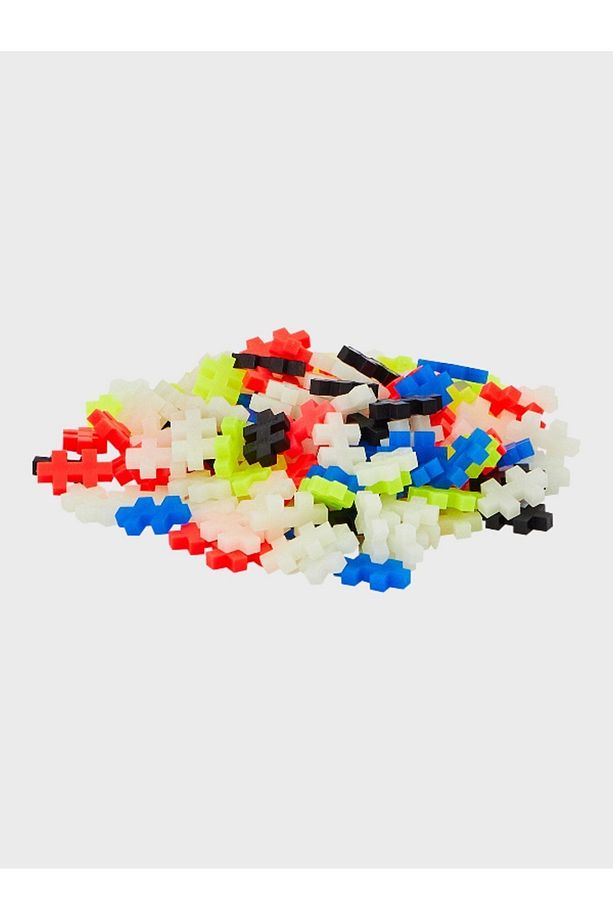 Plus - Plus Minecraft Temalı Silindir Kutuda Glow Lego Yapı Oyuncağı ( 100 Parça ) 4282 - 5