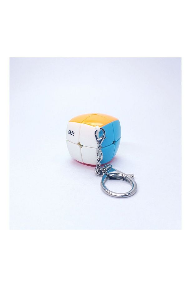 Mini 2 X 2 Qy Speed Zeka Küpü Akıl Küpü Rübik Küp Anahtarlık - 5
