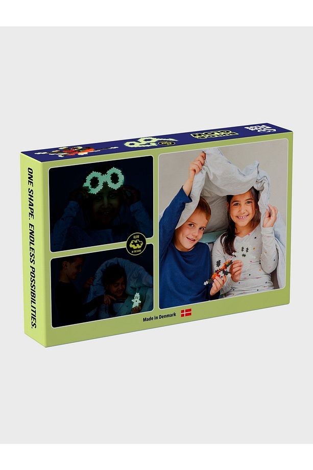 Plus - Plus Minecraft Temalı Kutuda Build and Glow - Glow in the Dark Lego Yapı Oyuncağı (360Parça) - 7