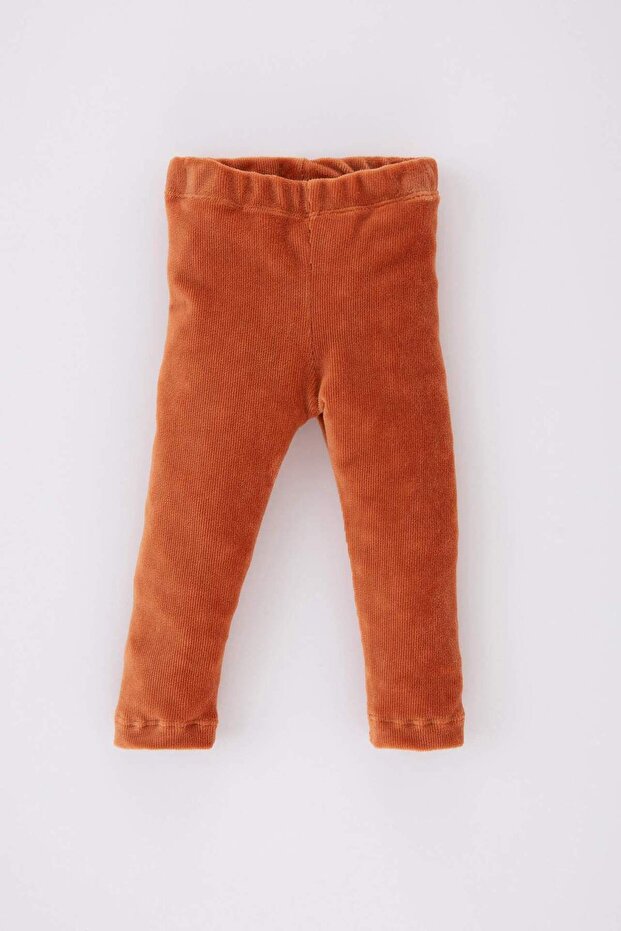 Velvet Basic Baby Girl Tights - Flat Leg Y1083A223Wn