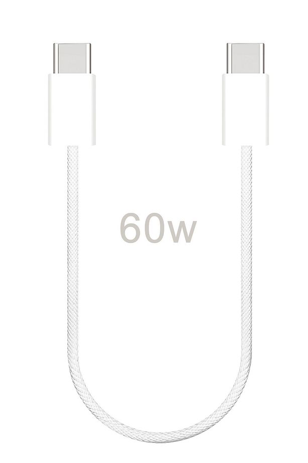 Apple iPhone 15 15 Plus 15 Pro 15 Pro Max Kısa Şarj Kablosu 60w Type-C to Type-C Hızlı Şarj Data - 1