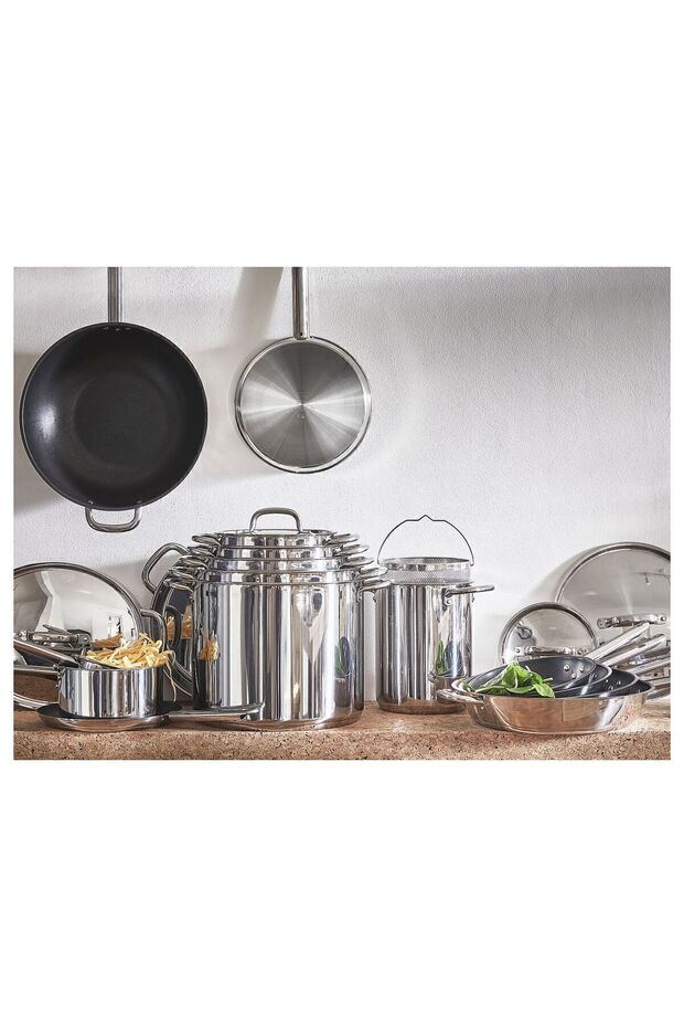 365+ çelik tencere, paslanmaz çelik, 5 lt - 4