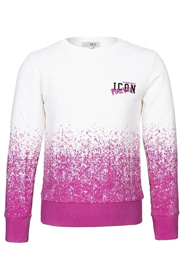 BRZ KIDS Kız Çocuk Baskılı Sweashirt